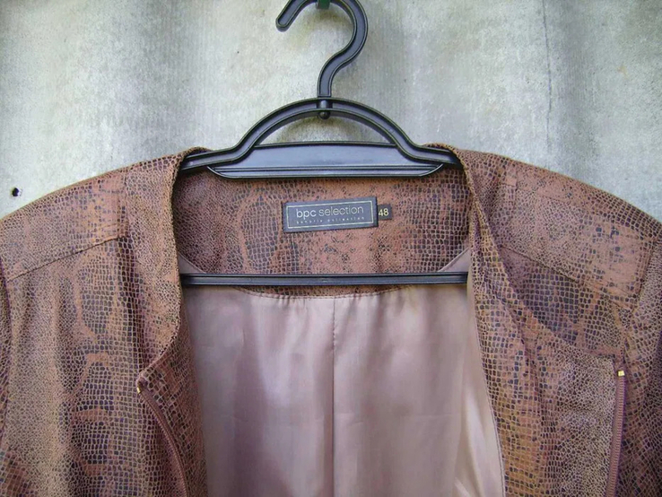 Стильный пиджак на молнии, фото №5