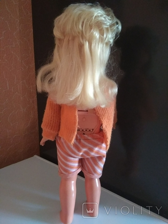 Лялька ГДР, 50 см, з номером, в рідному одязі., фото №11