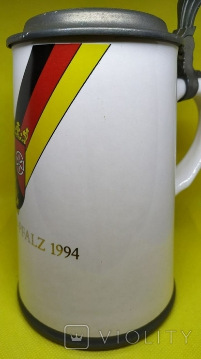 Пивна кружка Henninger-Bru Rheinland-Pfalz 1994 - Studio, фото №3