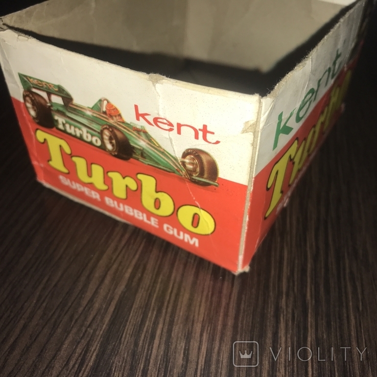 Блок порожній Жувальна гумка 90-х Turbo Turbo Kent, фото №3