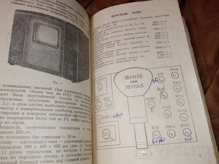 1955 Телевизор Телевизионный приемник КВН - 49-4 + формуляр на кинескоп, фото №7
