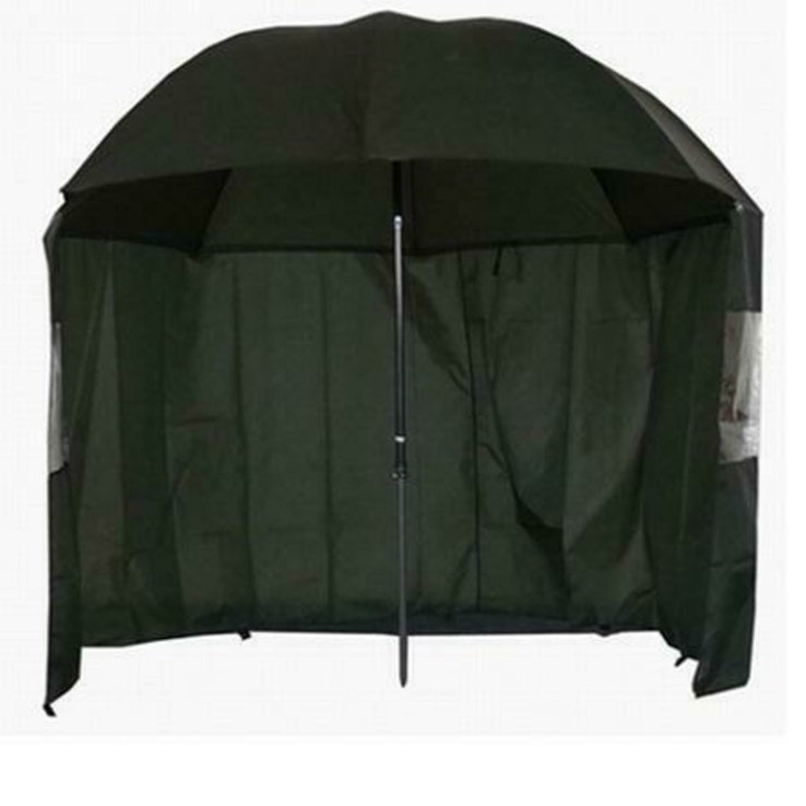 Зонт палатка для рыбалки 2 окна тент d2.2м