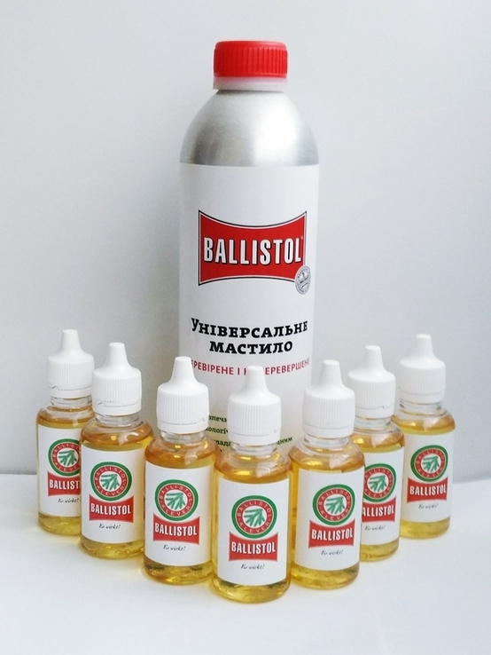 Масло Ballistol Oil 50мл.(універсальне з крапельником) Балістол, фото №2