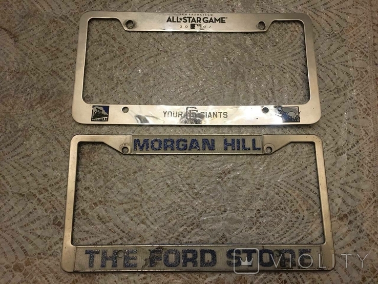 Frames for American license plates, photo number 2