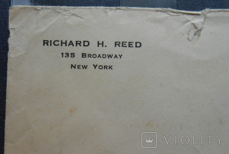1900-е г. США Америка Письмо из Нью-Йорка, photo number 4