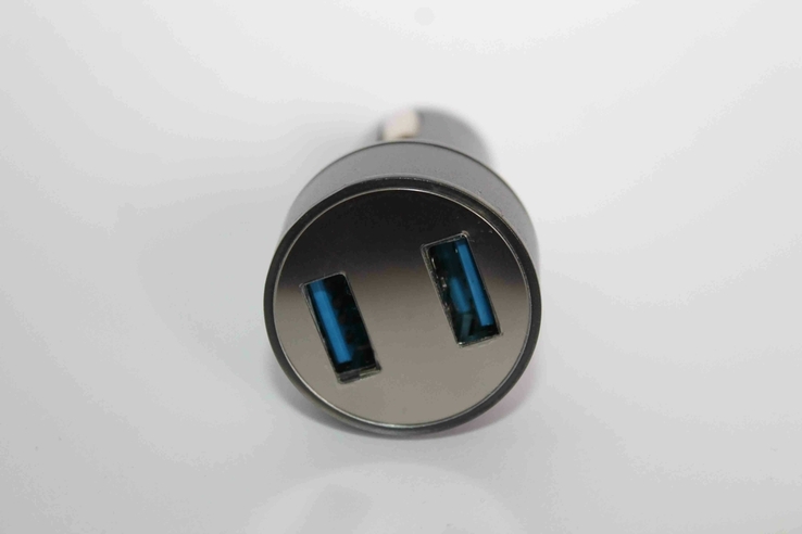 Автомобільне USB зарядне з двома портами (1274), фото №5