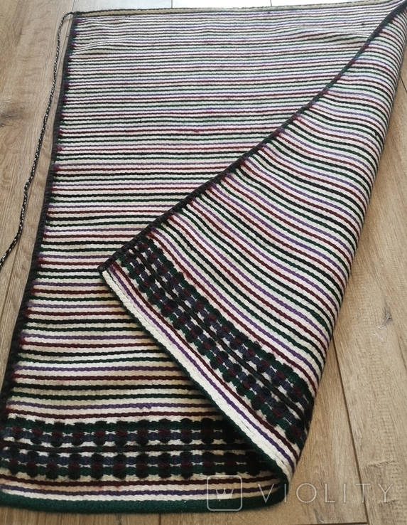 Borshchiv woven woolen zapaska 1920-30-ies, photo number 3