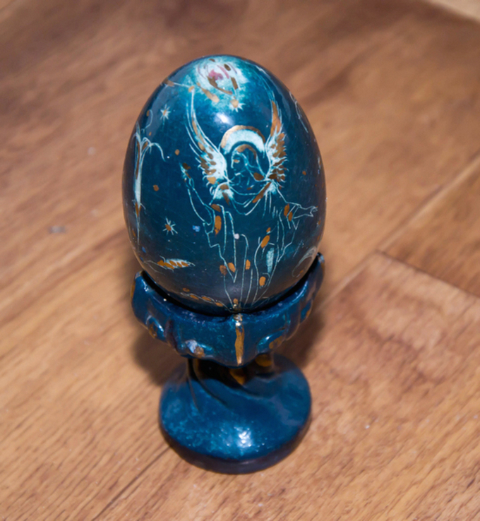 Яйца керамические на подставке,авторская работа, numer zdjęcia 6