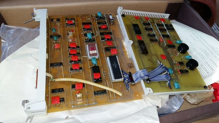 Лот 11шт. Раритет. старые контроллеры ЧПУ станков. Модуль МС52.26 ГСП МикроДАТ., фото №7