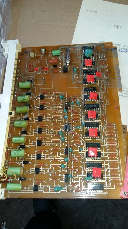 Лот 11шт. Раритет. старые контроллеры ЧПУ станков. Модуль Мс34.09-01 и -03, ГСП МикроДАТ, фото №5