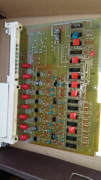 Лот 11шт. Раритет. старые контроллеры ЧПУ станков. Модуль Мс34.09-01 и -03, ГСП МикроДАТ, фото №8