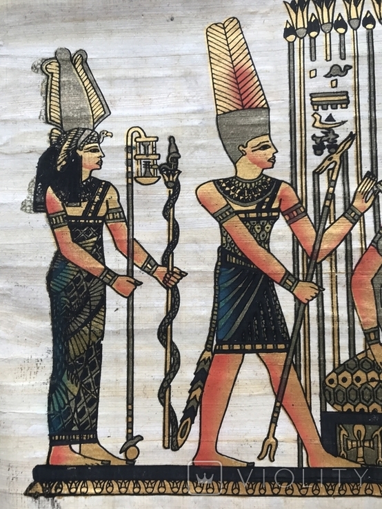 Papyrus natural. Sun God Ra. Egypt., photo number 5