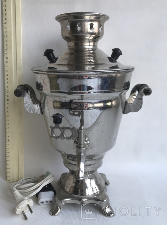 Electric samovar new. Metal. Production of the period of the USSR.