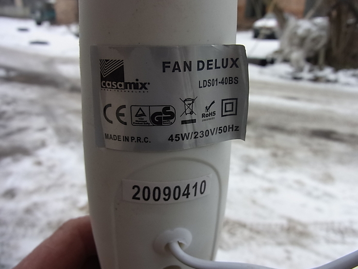 Вентилятор для охолодження CASA MIX FAN DELUX НОВИЙ № 2 з Німеччини, фото №6