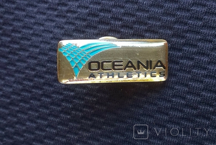 Badge Foreign Oceania Athletics OAA Association Federation of Athletics Oceania 2nd, photo number 2