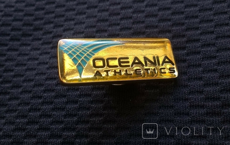 Badge Foreign Oceania Athletics OAA Association Federation of Athletics Oceania 2nd, photo number 3