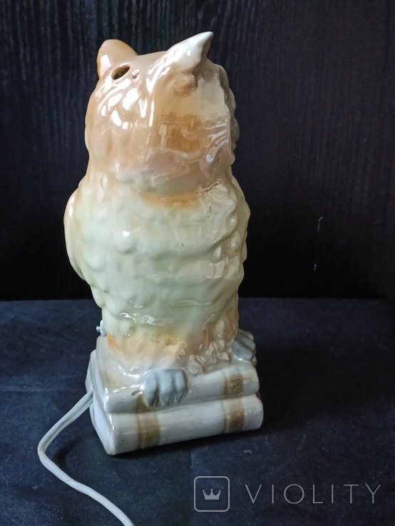 Porcelain night light Owl, Germany, 1970s, photo number 6