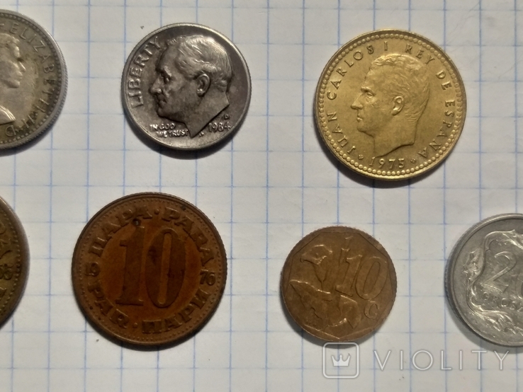 Монеты мира, 14шт., photo number 8