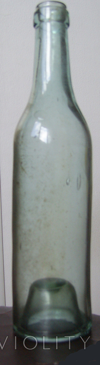 Бутылочка большая -тоненькая с глубоким пунтом №2, фото №3