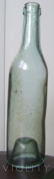 Бутылочка большая -тоненькая с глубоким пунтом №2, фото №4