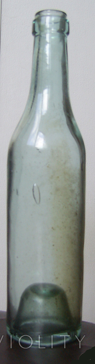 Бутылочка большая -тоненькая с глубоким пунтом №2, фото №5