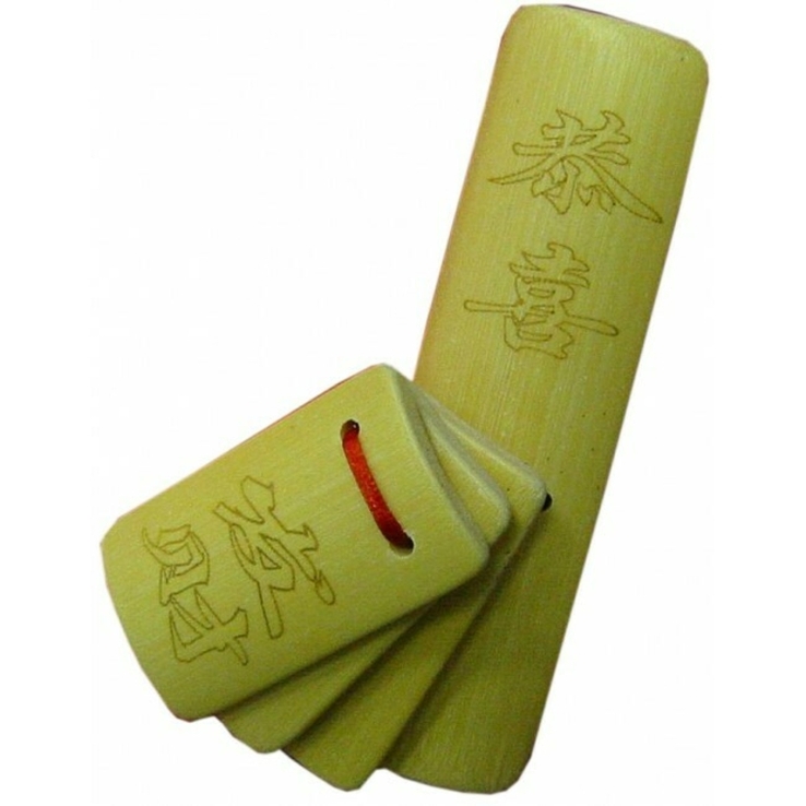 Трещетка музыкальная из бамбука