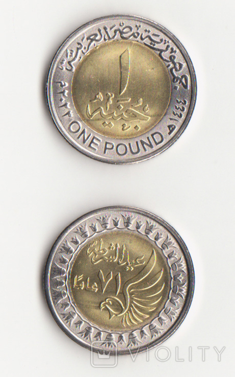 Egypt Egypt - 1 Pound 2023 Police Day