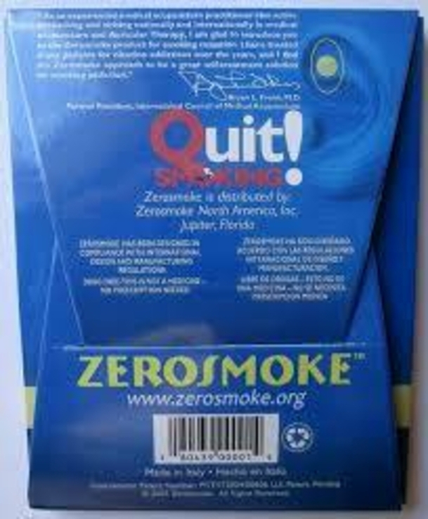 Магнит от курения магніт проти куріння zerosmoke табак яд паління смерть, фото №5