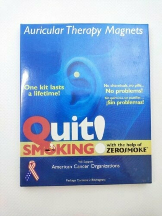 Магнит от курения магніт проти куріння zerosmoke табак яд паління смерть, фото №2