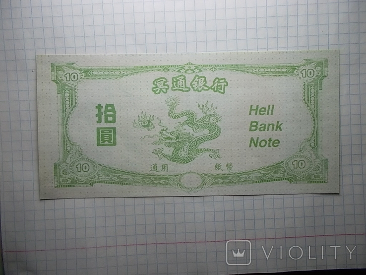 Китай Адский банк-деньги мертвых ., фото №4