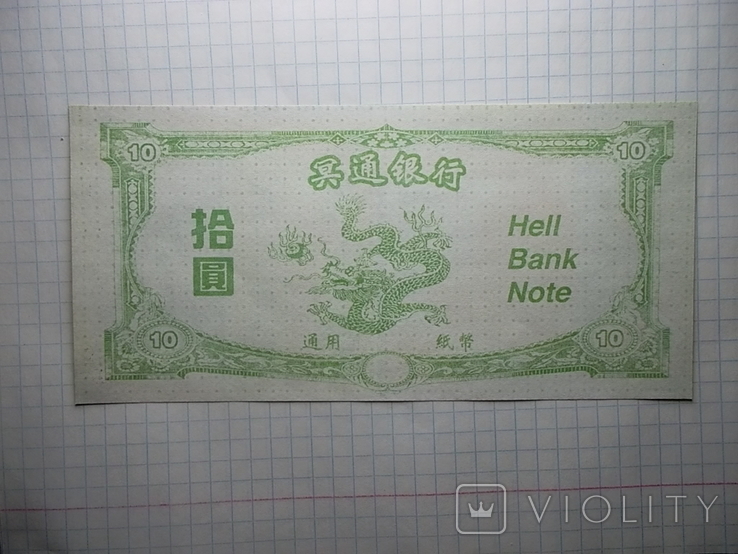 Китай Адский банк-деньги мертвых ., фото №5