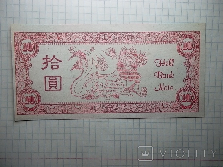 Китай Адский банк-деньги мертвых ., фото №5