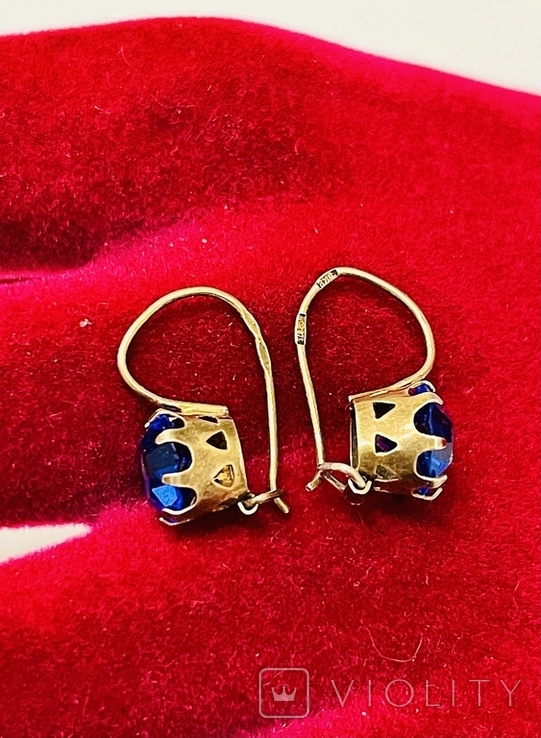 Earrings Silver 875, photo number 5