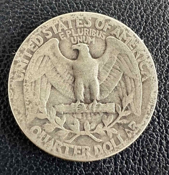 25 центів(квотер). США 1944, фото №3