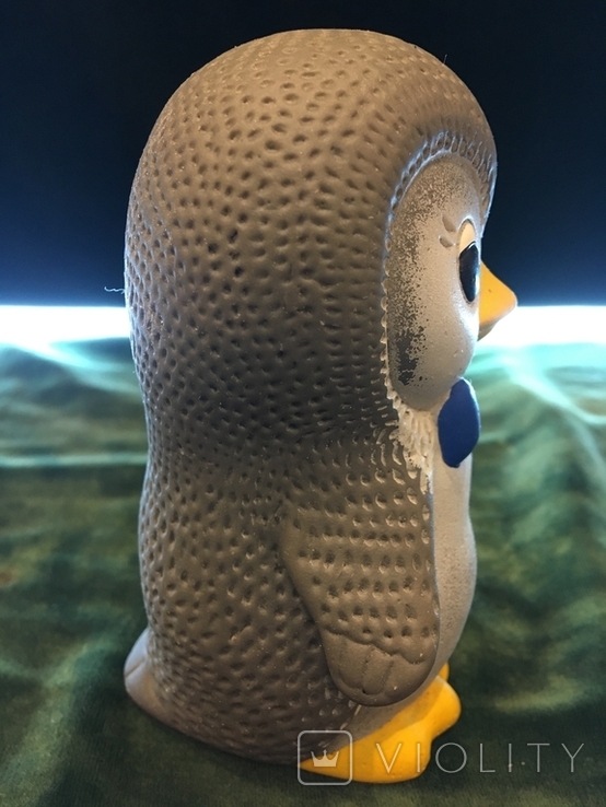 Игрушка пищалка Пингвиненок с ценой и клеймом из мультфильма, фото №7