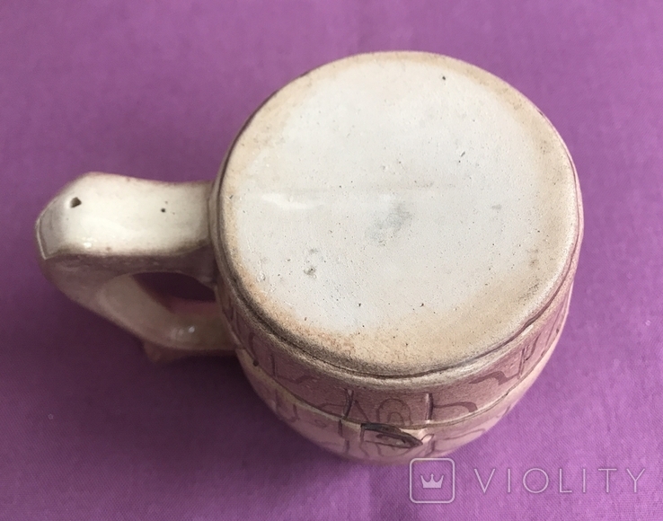 Beer mug / mug With buckle. Pottery., photo number 8