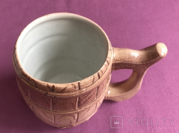 Beer mug / mug With buckle. Pottery., photo number 9
