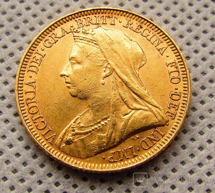Великобританія, Соверен 1894, Золото .917, 8.0гр