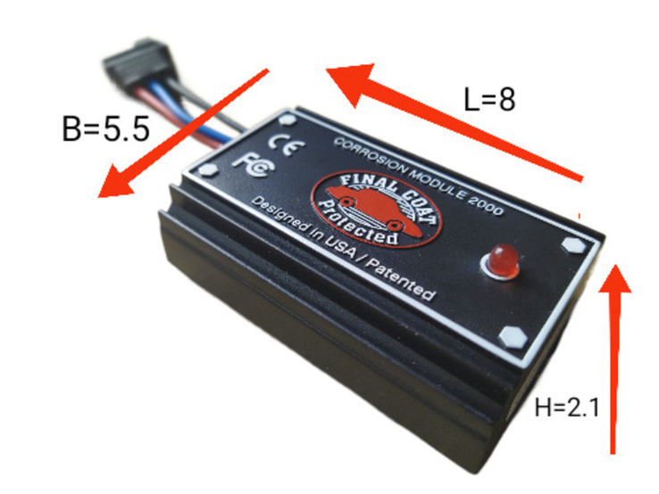 Электронный антикор защита от ржавчины кузова для Вашего авто Final Coat, фото №4