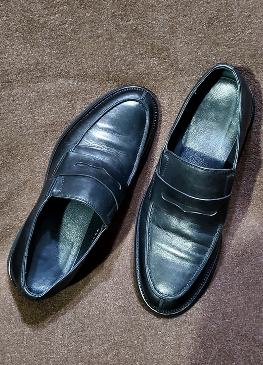 Кожаные туфли, лоферы, PIЕRRE LOTI ( p 41 / 27.5 cм ), фото №10
