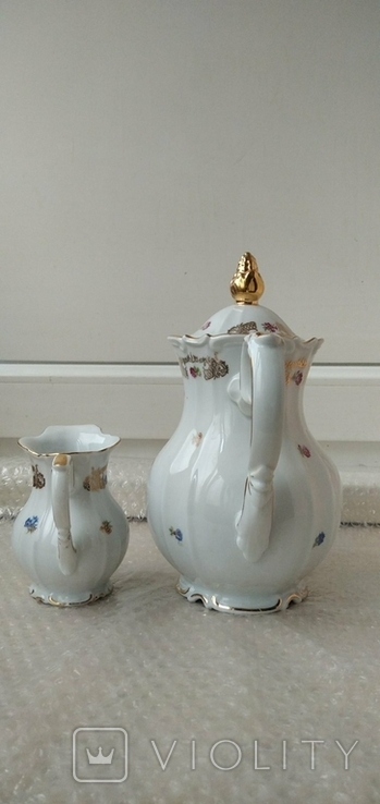 Teapot, teapot, milkman. Porcelain, Germany., photo number 4