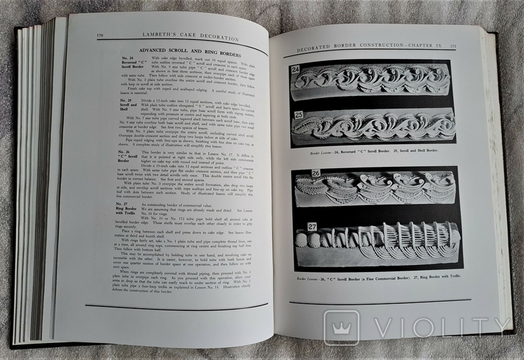 Книга Кондитера Lambet Method of Cake Decoration 1936 London, фото №12