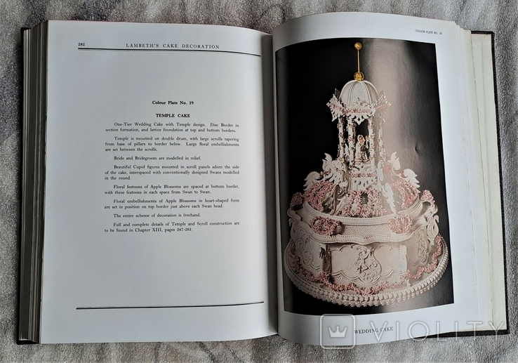 Книга Кондитера Lambet Method of Cake Decoration 1936 London, фото №13