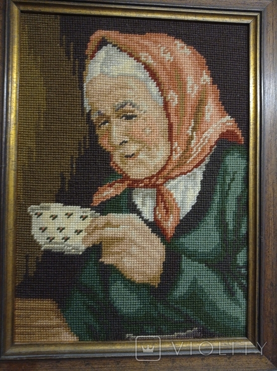 Tapestry Grandma tea, Bavaria, Germany. Original, photo number 3