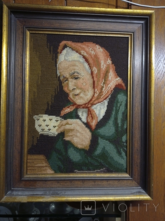 Tapestry Grandma tea, Bavaria, Germany. Original, photo number 6