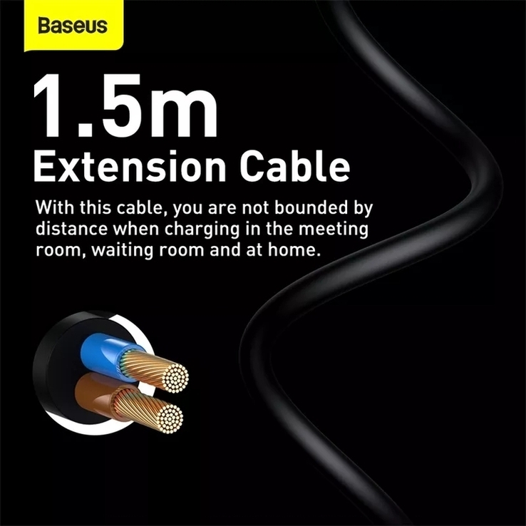 Baseus 65W GaN 3 Pro 2 USB-A + 2 Type-C + USB 100W в Подарок, numer zdjęcia 7