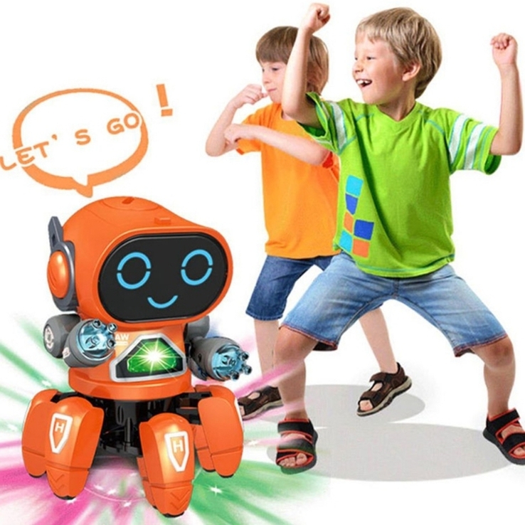 Интерактивный Танцующий Светящийся робот Taokey для детей, фото №8