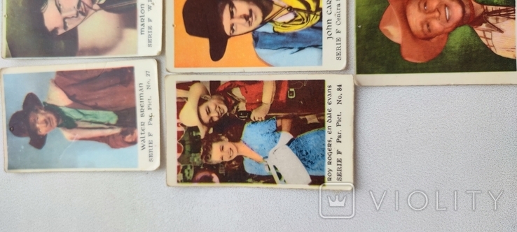 Винтажные карточки актеры Hollywood 20-40 годов, фото №6
