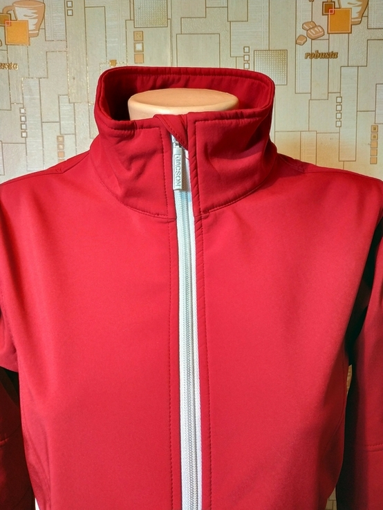 Термокуртка жіноча JACSON софтшелл стрейч p-p XS (відмінний стан), numer zdjęcia 4