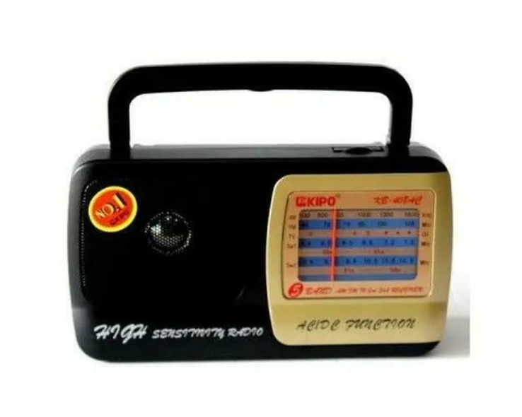 Портативный радиоприемник Kipo KB 408AC Черный сеть или батарейки, фото №3